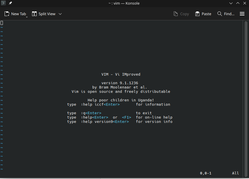 top-right (vim)